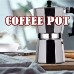 Moka Pot现代简约铝制摩卡壶手冲咖啡壶意式咖啡机浓缩咖啡器具